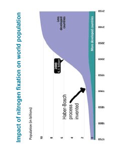 Population growth due to nitrogen fixation
