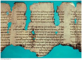 Ancient manuscript used in radiocarbon dating