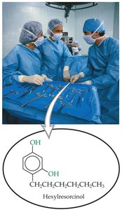Phenol as an antiseptic