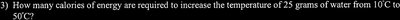 Heat calculation problem