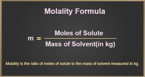 Molality formula