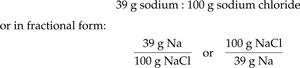 Fractional form of mass percent conversion