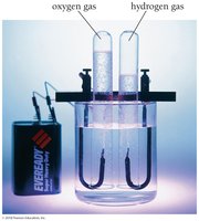 Decomposition of water: experimental setup