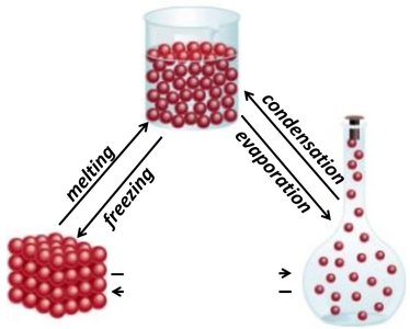 Examples of evidence for chemical changes