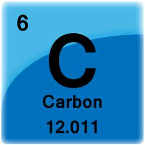 Periodic table entry for carbon