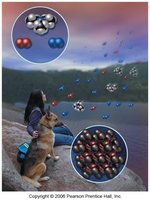 Atoms and molecules in nature