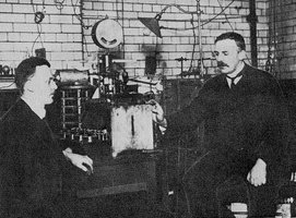 Rutherford and his laboratory