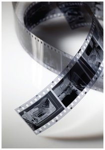 Black-and-white photographic film