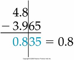 addition and subtraction with sig figs