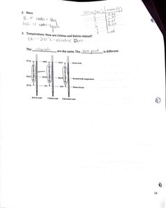 Thermometers showing Celsius and Kelvin scales
