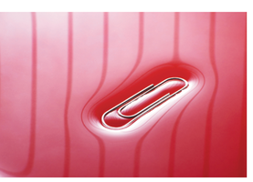 Paper clip floating on water due to surface tension