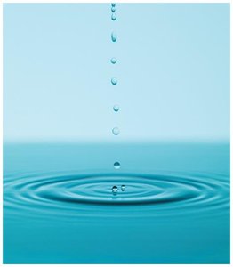 Water waves illustrating wave energy