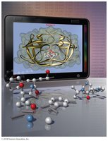 HIV-protease and drug molecule simulation