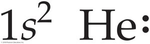 Electron configuration and Lewis structure of helium