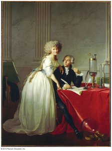 Lavoisier and his laboratory