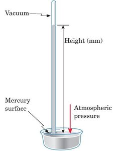 Mercury barometer