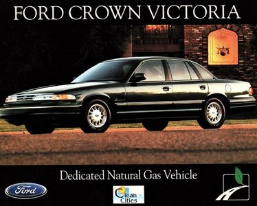 Natural gas vehicle representing chemical energy transformation