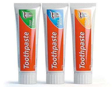 Toothpaste tubes