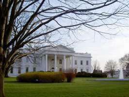 White House representing government spending