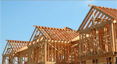 Construction of new houses, representing investment