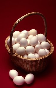 Basket of eggs representing diversification