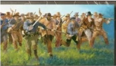 Texas Revolution Battle Scene