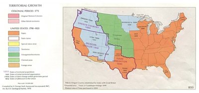 Territorial Growth Map