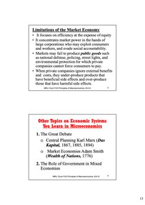 Circular Flow of Income and Expenditures Model