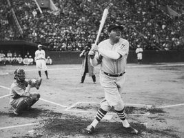 Historic baseball player (Babe Ruth)