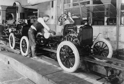 Henry Ford's assembly line