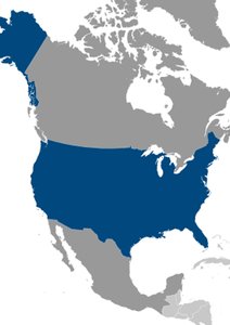 Map of the United States