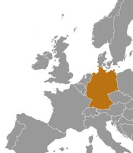 Map of Germany