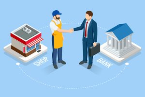 Indirect finance illustration