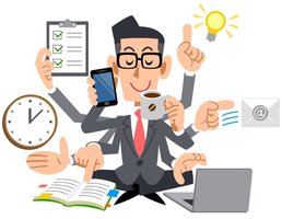 Sole proprietor multitasking