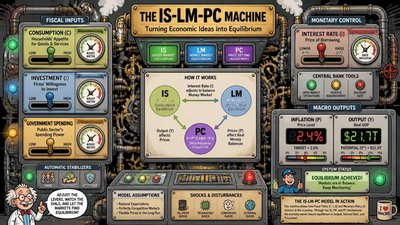 IS-LM-PC Machine Comic