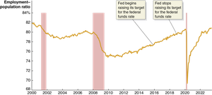 Employment–Population Ratio for Workers Aged 25 to 54 (continued)