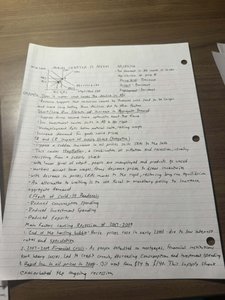 Aggregate demand and supply graph