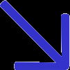 Symbol für Angebotsschock (Pfeil nach unten)