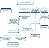 Financial management function flowchart