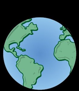Globe representing international transmission
