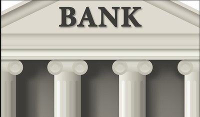 Bank building representing financial intermediaries