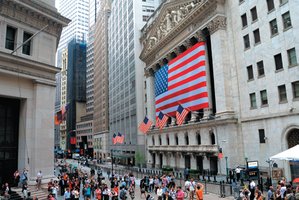 Financial firms in Manhattan