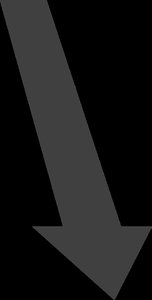 Superior direction arrow