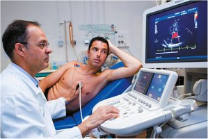 Echocardiography of the heart