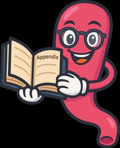 Appendix illustration for word root 'append/o'