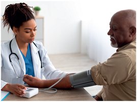 Using a sphygmomanometer to measure blood pressure