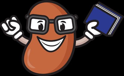 Kidney cartoon with book