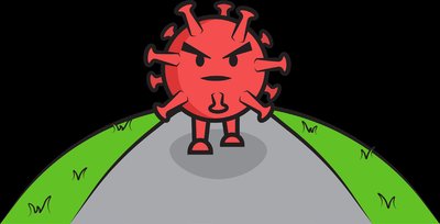 Virus cartoon