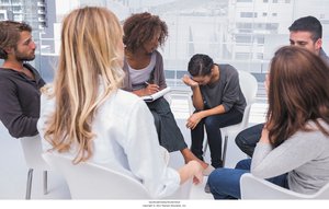 Group therapy session
