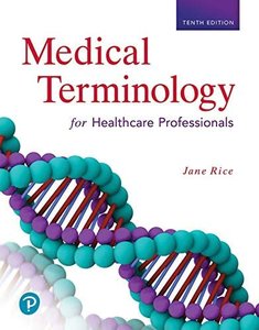 Medical Terminology for Healthcare Professionals textbook cover